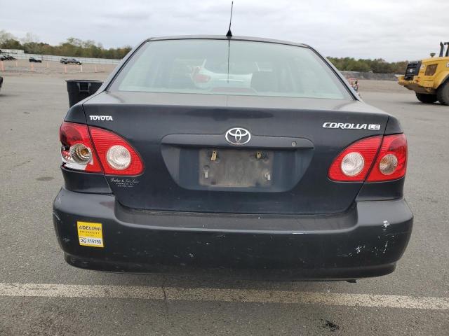 2T1BR30E25C501156 - 2005 TOYOTA COROLLA CE BLACK photo 6