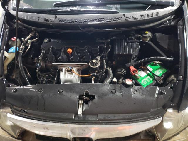 19XFA1F91AE000262 - 2010 HONDA CIVIC EXL შავი ფოტო 11