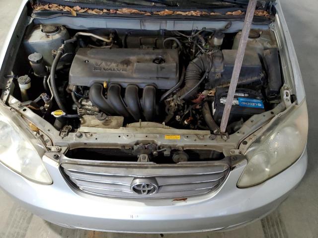 1NXBR32E94Z262067 - 2004 TOYOTA COROLLA CE SILVER photo 11