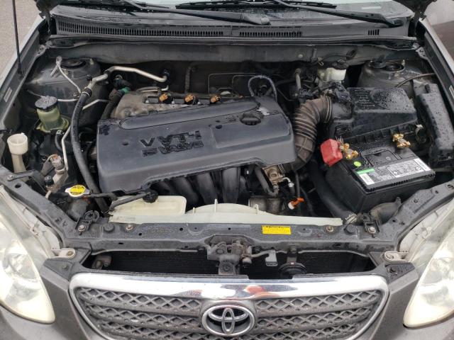 1NXBR32E57Z833073 - 2007 TOYOTA COROLLA CE GRAY photo 11