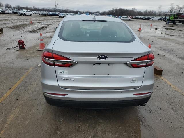 3FA6P0HD0KR248044 - 2019 FORD FUSION SE SILVER photo 6