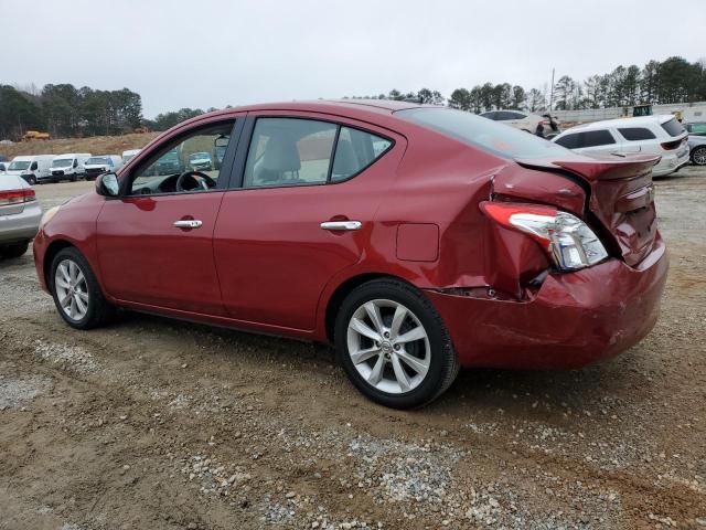 3N1CN7AP3EL808990 - 2014 NISSAN VERSA S RED photo 2