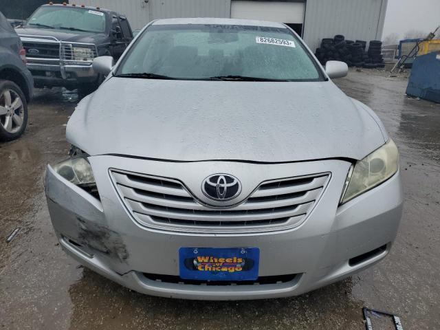 4T1BE46K17U510186 - 2007 TOYOTA CAMRY CE SILVER photo 5