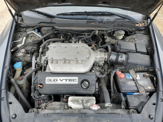 1HGCM66536A045252 - 2006 HONDA ACCORD EX GRAY photo 11