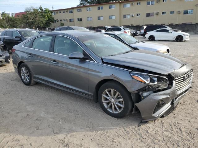 5NPE24AF9KH770908 - 2019 HYUNDAI SONATA SE GRAY photo 4