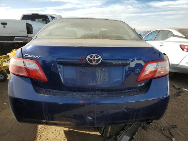 4T4BE46K98R024510 - 2008 TOYOTA CAMRY CE BLUE photo 6