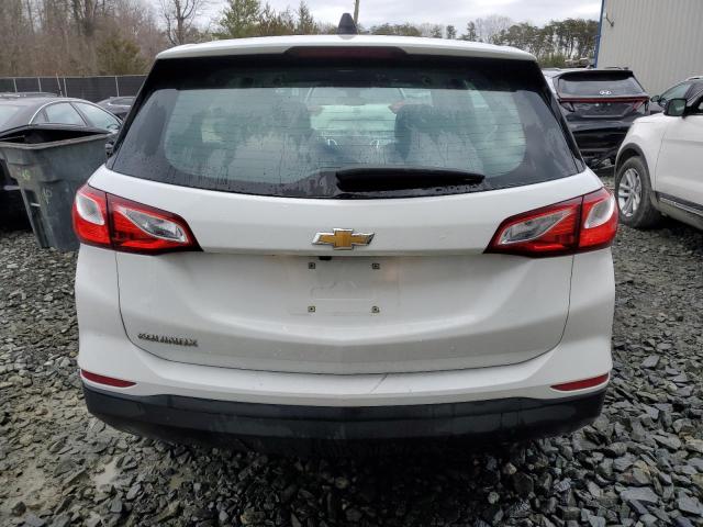 3GNAXHEVXLS558302 - 2020 CHEVROLET EQUINOX LS WHITE photo 6