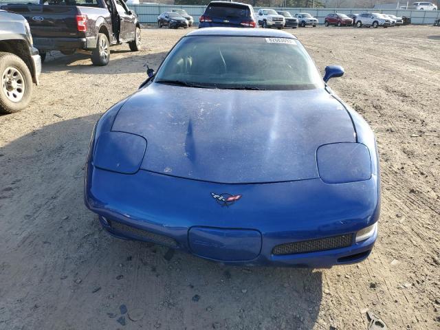 1G1YY22GX25128858 - 2002 CHEVROLET CORVETTE BLUE photo 5