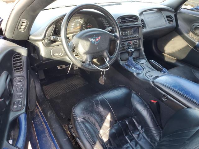 1G1YY22GX25128858 - 2002 CHEVROLET CORVETTE BLUE photo 8