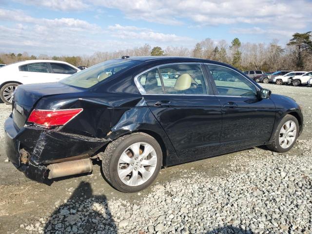 1HGCP26898A107587 - 2008 HONDA ACCORD EXL BLACK photo 3