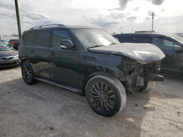 JN8AZ2NE7F9082568 - 2015 INFINITI QX80 BLACK photo 4