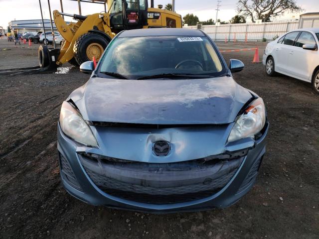 JM1BL1VF4B1481340 - 2011 MAZDA 3 I TURQUOISE photo 5