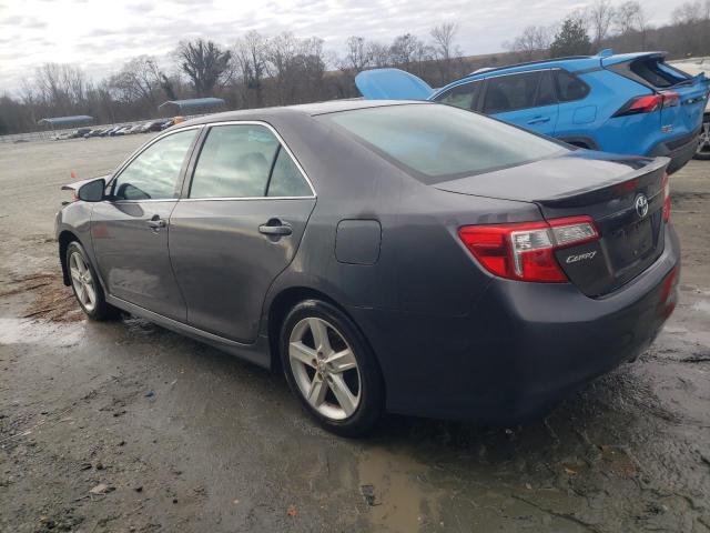 4T1BF1FK3EU379903 - 2014 TOYOTA CAMRY L GRAY photo 2