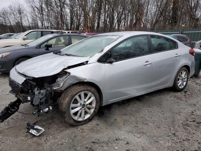 3KPFL4A79HE151586 - 2017 KIA FORTE LX SILVER photo 1