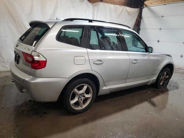 WBXPA93424WA61373 - 2004 BMW X3 3.0I SILVER photo 3