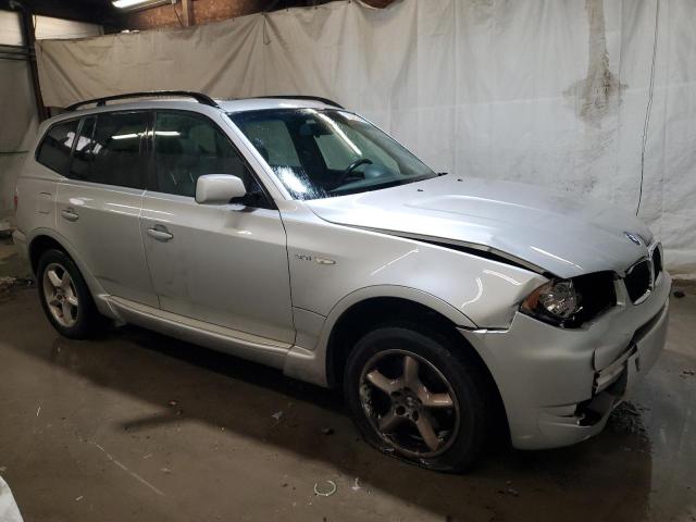 WBXPA93424WA61373 - 2004 BMW X3 3.0I SILVER photo 4