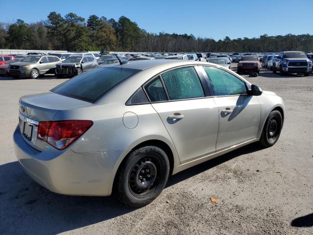 1G1PA5SH5D7213740 - 2013 CHEVROLET CRUZE LS GOLD photo 3