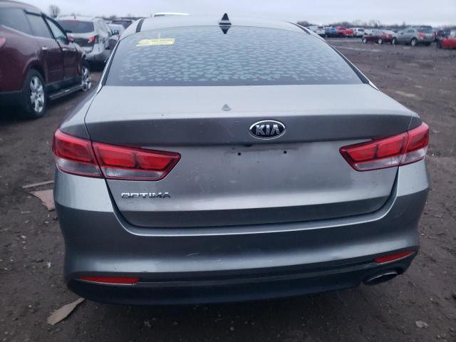 5XXGT4L33HG138645 - 2017 KIA OPTIMA LX SILVER photo 6