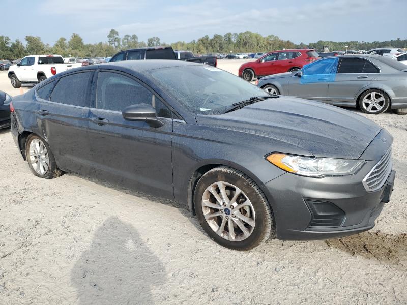 3FA6P0HD6KR170238 - 2019 FORD FUSION SE Темно-сірий фото 4