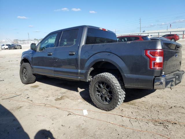 1FTEW1C42KKC52428 - 2019 FORD F150 SUPERCREW GRAY photo 2