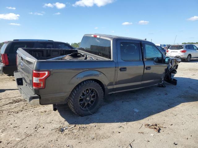 1FTEW1C42KKC52428 - 2019 FORD F150 SUPERCREW GRAY photo 3