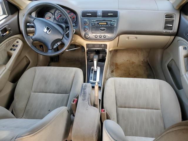 2HGES16603H611343 - 2003 HONDA CIVIC LX 勃艮第红 照片 8