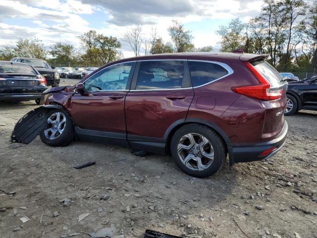 5J6RW2H86HL073499 - 2017 HONDA CR-V EXL 勃艮第红 照片 2