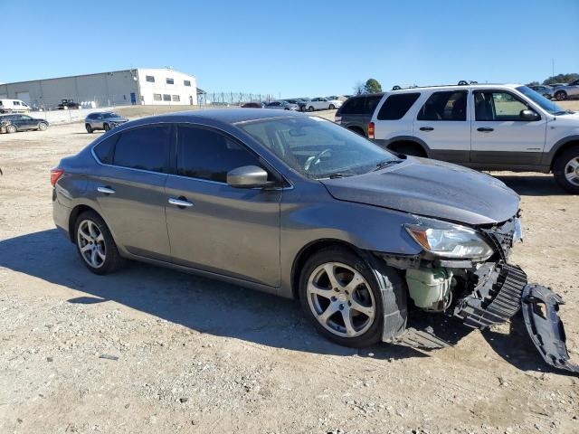 3N1AB7AP0GL674815 - 2016 NISSAN SENTRA S GRAY photo 4