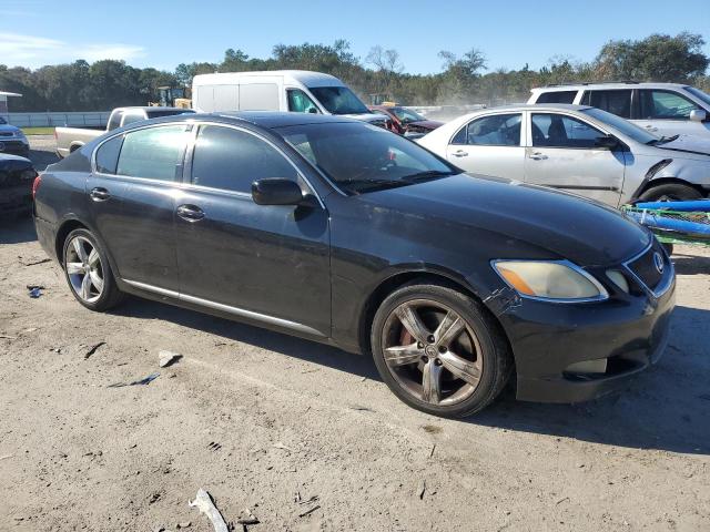 JTHBE96S570028263 - 2007 LEXUS GS 350 BLACK photo 4