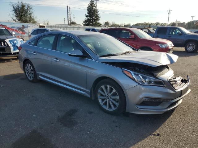 5NPE34AF8HH547877 - 2017 HYUNDAI SONATA SPORT SILVER photo 4