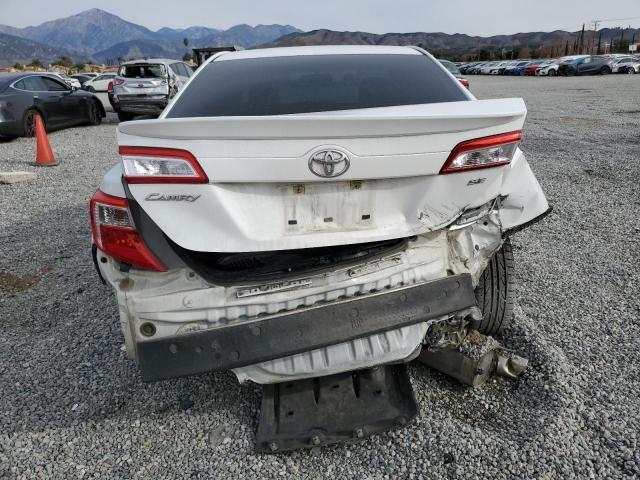 4T1BF1FK0EU350827 - 2014 TOYOTA CAMRY L WHITE photo 6