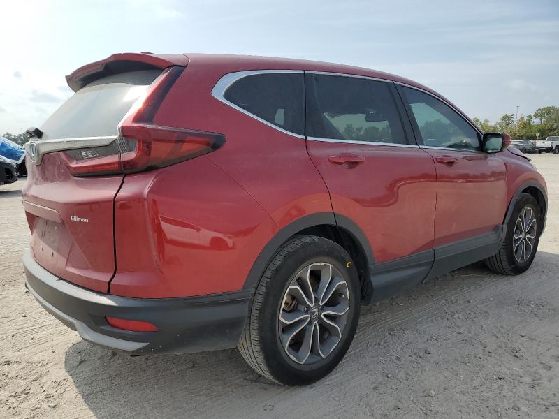 5J6RW1H87NA007836 - 2022 HONDA CR-V EXL Бордовый фото 3