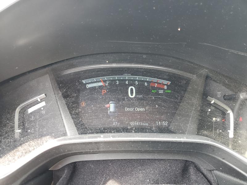 5J6RW1H87NA007836 - 2022 HONDA CR-V EXL Бордовый фото 9