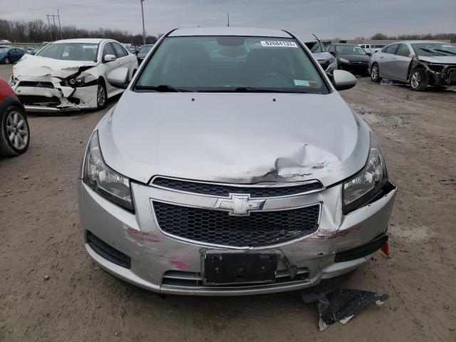 1G1PC5SB5E7276750 - 2014 CHEVROLET CRUZE LT SILVER photo 5