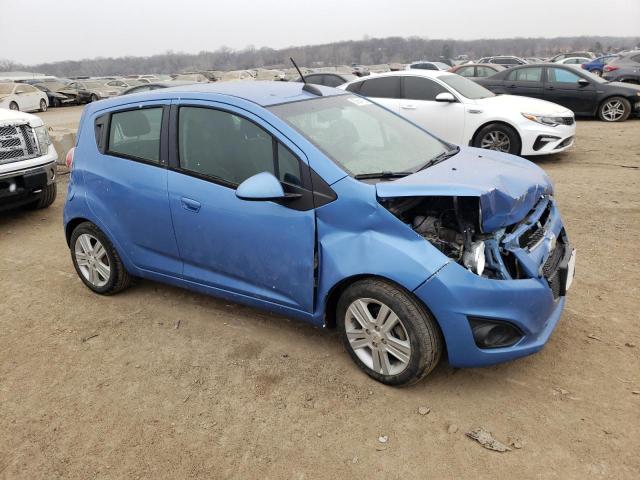 KL8CD6S97FC730889 - 2015 CHEVROLET SPARK 1LT BLUE photo 4