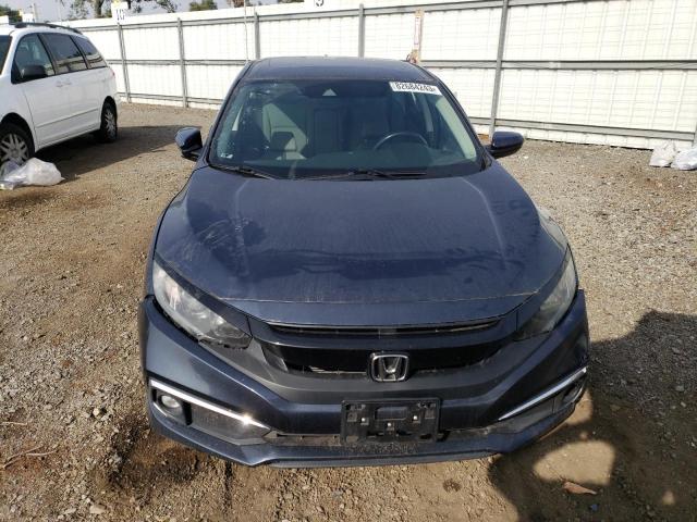 19XFC1F30KE205658 - 2019 HONDA CIVIC EX BLUE photo 5