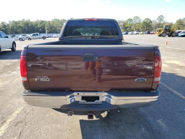 1FTRX17L8YNB54947 - 2000 FORD F150 BURGUNDY photo 6