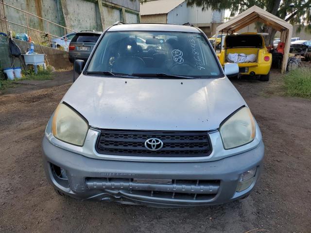 JTEGH20V210040396 - 2001 TOYOTA RAV4 SILVER photo 5