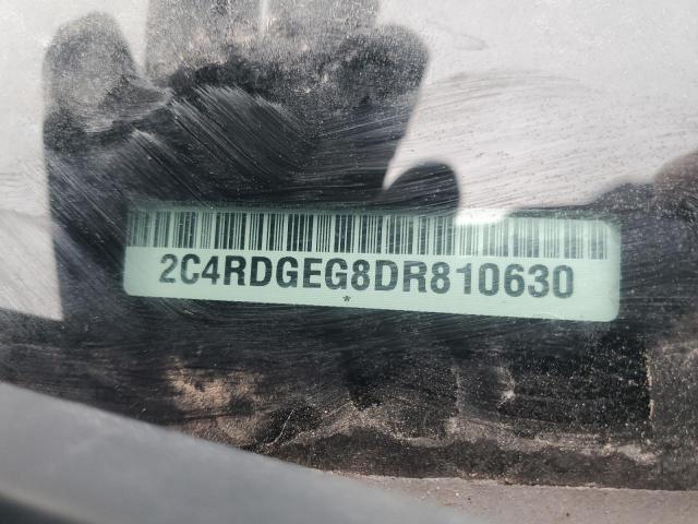 2C4RDGEG8DR810630 - 2013 DODGE GRAND CARA R/T BLUE photo 13