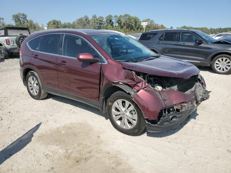 5J6RM3H76EL040372 - 2014 HONDA CR-V EXL MAROON photo 4