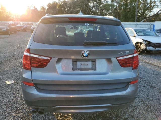 5UXWZ7C56F0M83470 - 2015 BMW X3 SDRIVE28I GRAY photo 6