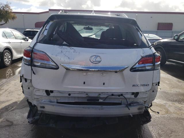 2T2ZK1BA1FC185294 - 2015 LEXUS RX 350 WHITE photo 6