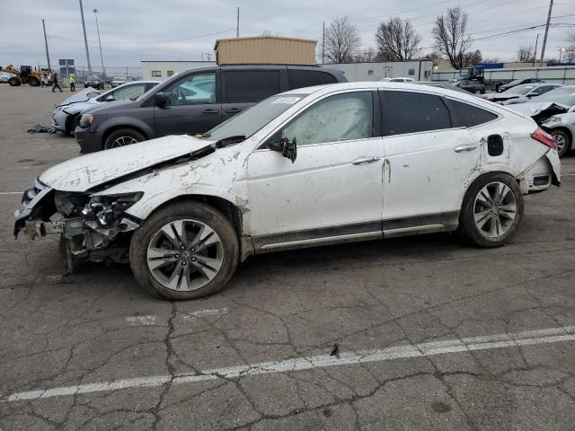 5J6TF2H51DL002619 - 2013 HONDA CROSSTOUR EXL WHITE photo 1