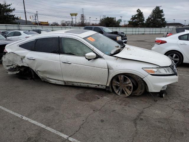 5J6TF2H51DL002619 - 2013 HONDA CROSSTOUR EXL WHITE photo 4