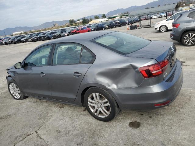 3VW2B7AJ6JM224467 - 2018 VOLKSWAGEN JETTA S GRAY photo 2