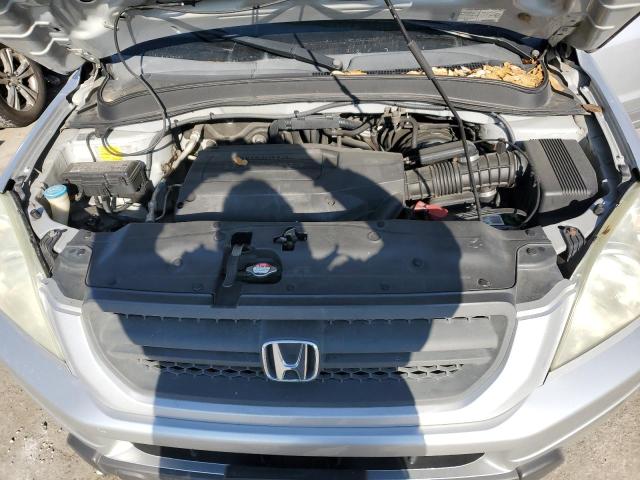 2HKYF18193H570462 - 2003 HONDA PILOT LX SILVER photo 12