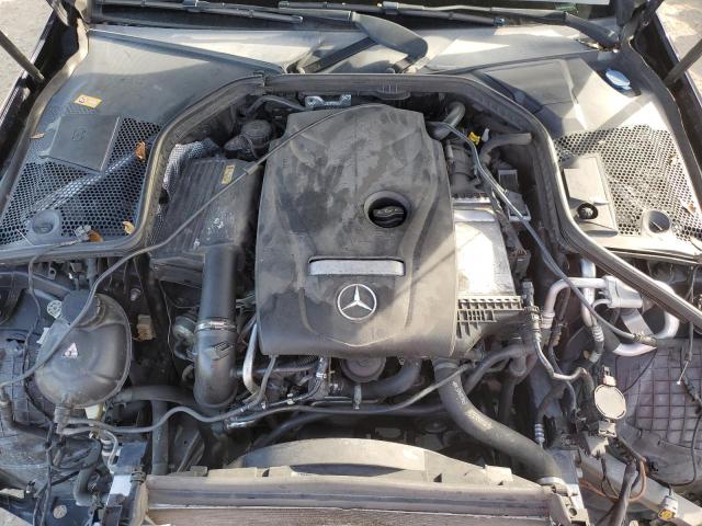 55SWF4KB5GU104153 - 2016 MERCEDES-BENZ C 300 4MATIC BLUE photo 11