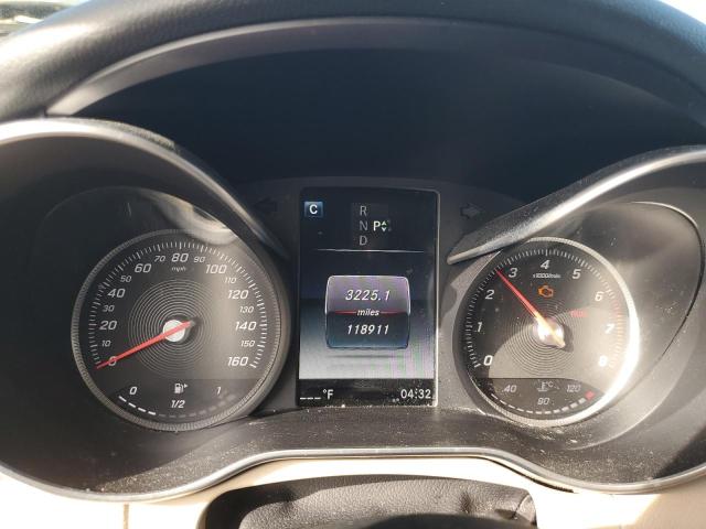 55SWF4KB5GU104153 - 2016 MERCEDES-BENZ C 300 4MATIC BLUE photo 9