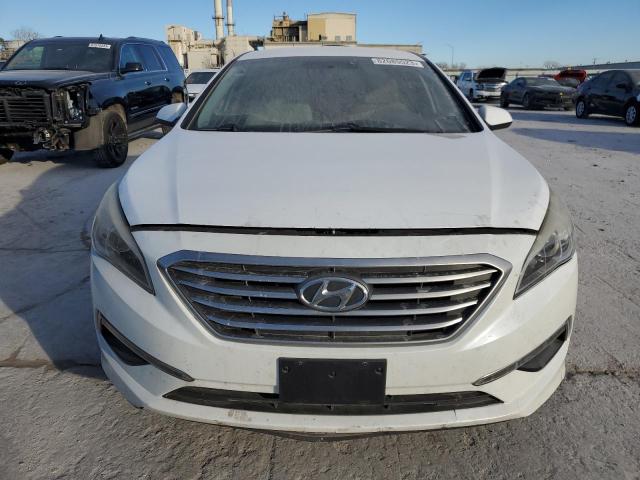 5NPE24AF1FH253057 - 2015 HYUNDAI SONATA SE WHITE photo 5