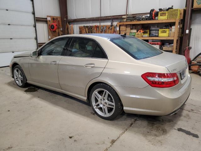 WDDHF9AB9BA390203 - 2011 MERCEDES-BENZ E 550 4MATIC GOLD photo 2